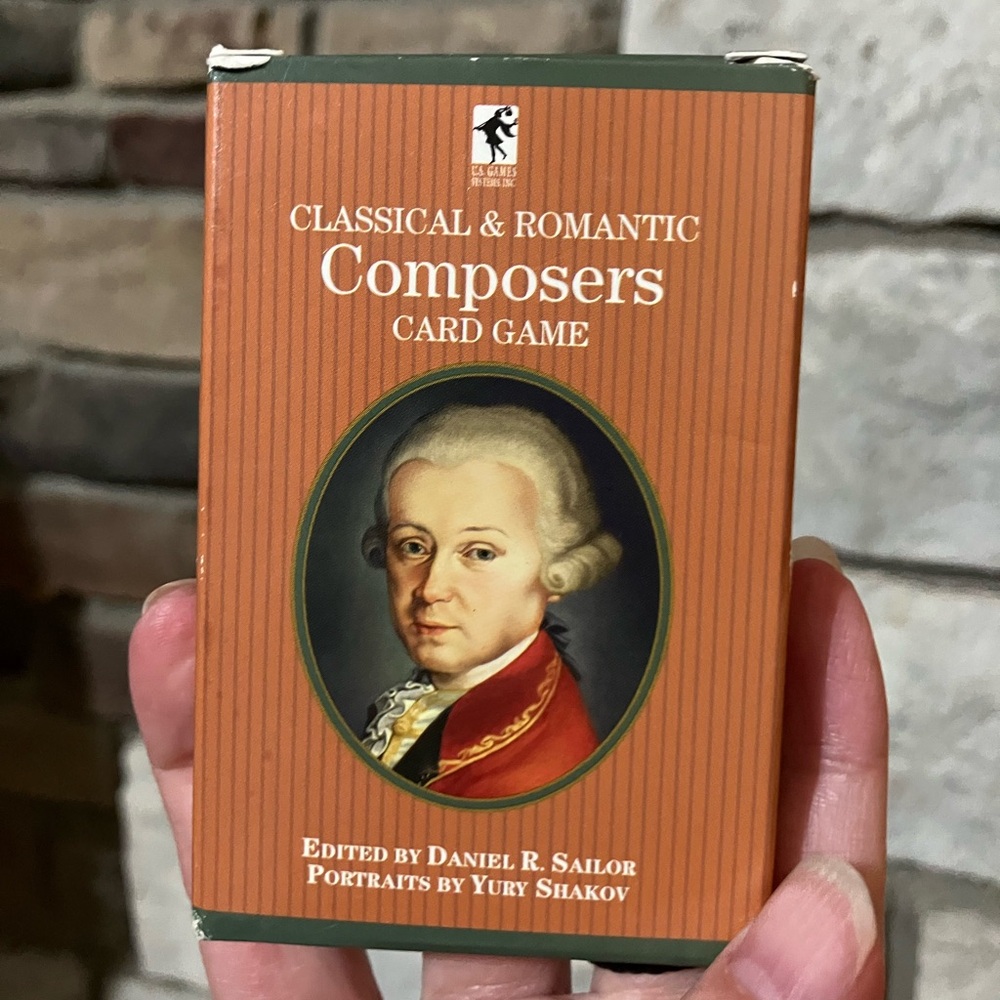 Classical & Romantic Composers Card Game